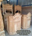 Mimbar Podium Masjid Minimalis Jati