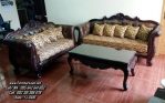 Kursi Tamu Sofa Ukiran Kayu Jati Klasik