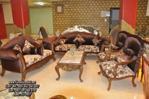 Set Kursi Tamu Sofa Ukiran Jepara