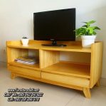 Bufet TV Minimalis Modern Kayu Jati