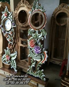 Jam Hias Jepara Ukiran Cantik 3 Dimensi