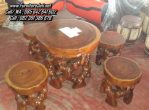 Kursi Teras Unik Kayu Trembesi