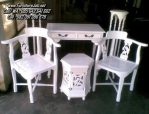 Model Kursi Teras Jepara Warna Putih