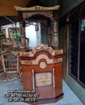 Jual Mimbar Masjid Simple Ukiran Jepara
