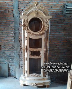 Jam Hias Kayu Jati Asli Jepara