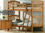Tempat Tidur Anak Tingkat Kayu Minimalis