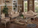 Kursi Tamu Sofa Mewah Ukiran Leonardo