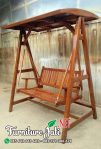 Ayunan Taman Minimalis Kayu Jati Jepara