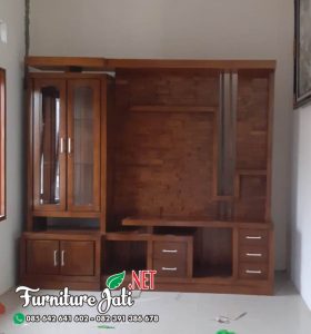 Bufet Partisi Penyekat Ruang Tamu Minimalis