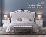 Set Tempat Tidur Kayu Minimalis Mewah