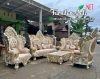 Kursi Ruang Tamu Mewah Ukir Jepara