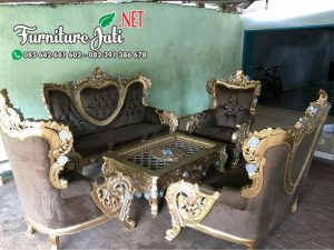 Kursi Ruang Tamu Ukiran Mewah