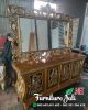 Meja Rias Cermin Mewah Kayu Jati