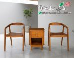 Kursi Teras Kayu Jati Minimalis